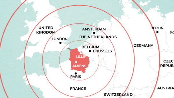 Carte Hauts de france 